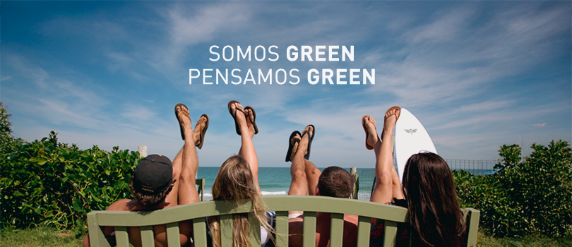 Green Flip Flops promo